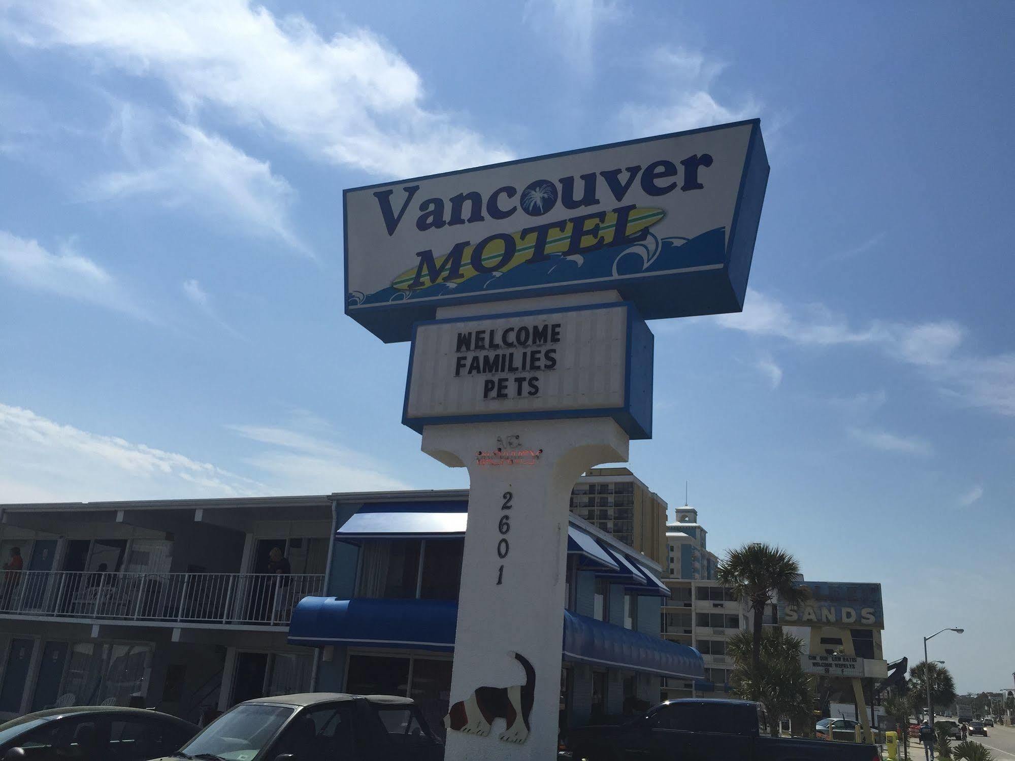Vancouver Motel Myrtle Beach Exterior foto